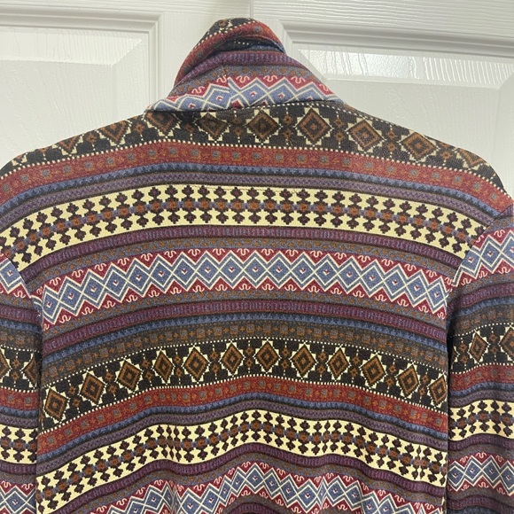 Double D Ranch Pattern Open Front Cardigan - Picture 8 of 10